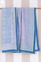 Mulmul Cotton Quilt In Graphic Block Print